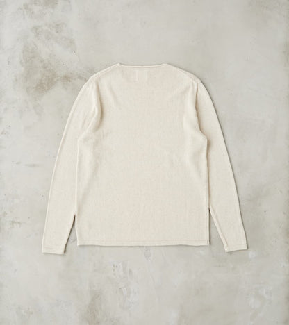 Harbour Cotton Linen Sweater - Seashell