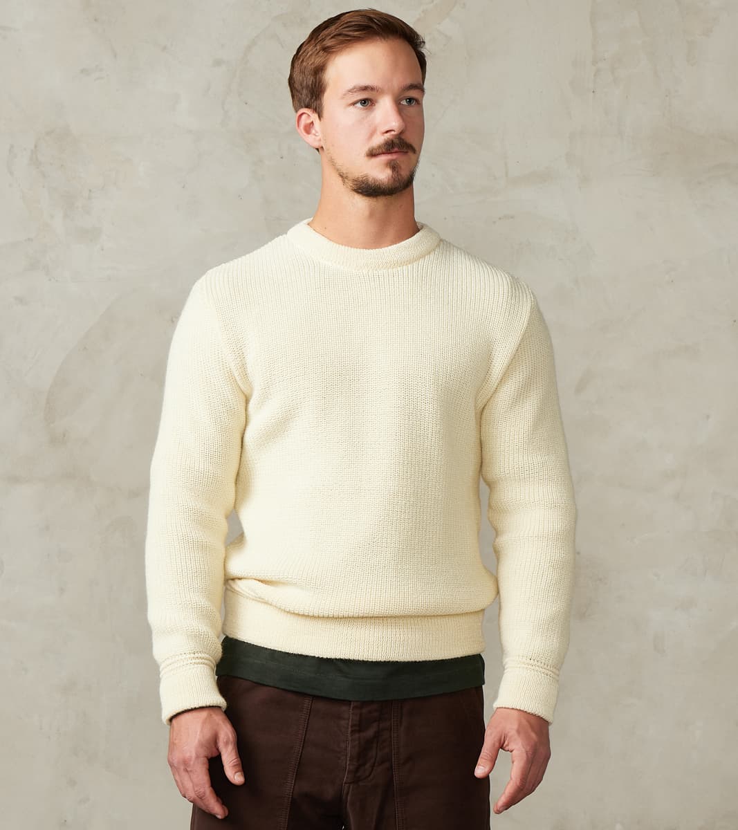 Heimat Textil Rundhals Crewneck Sweater - Seashell – Division Road