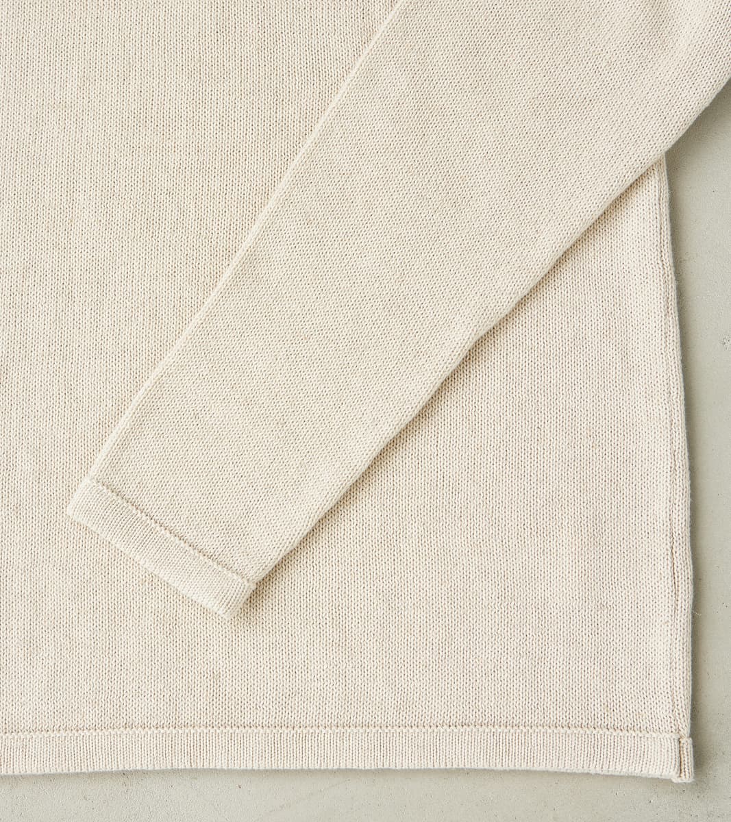 Harbour Cotton Linen Sweater - Seashell