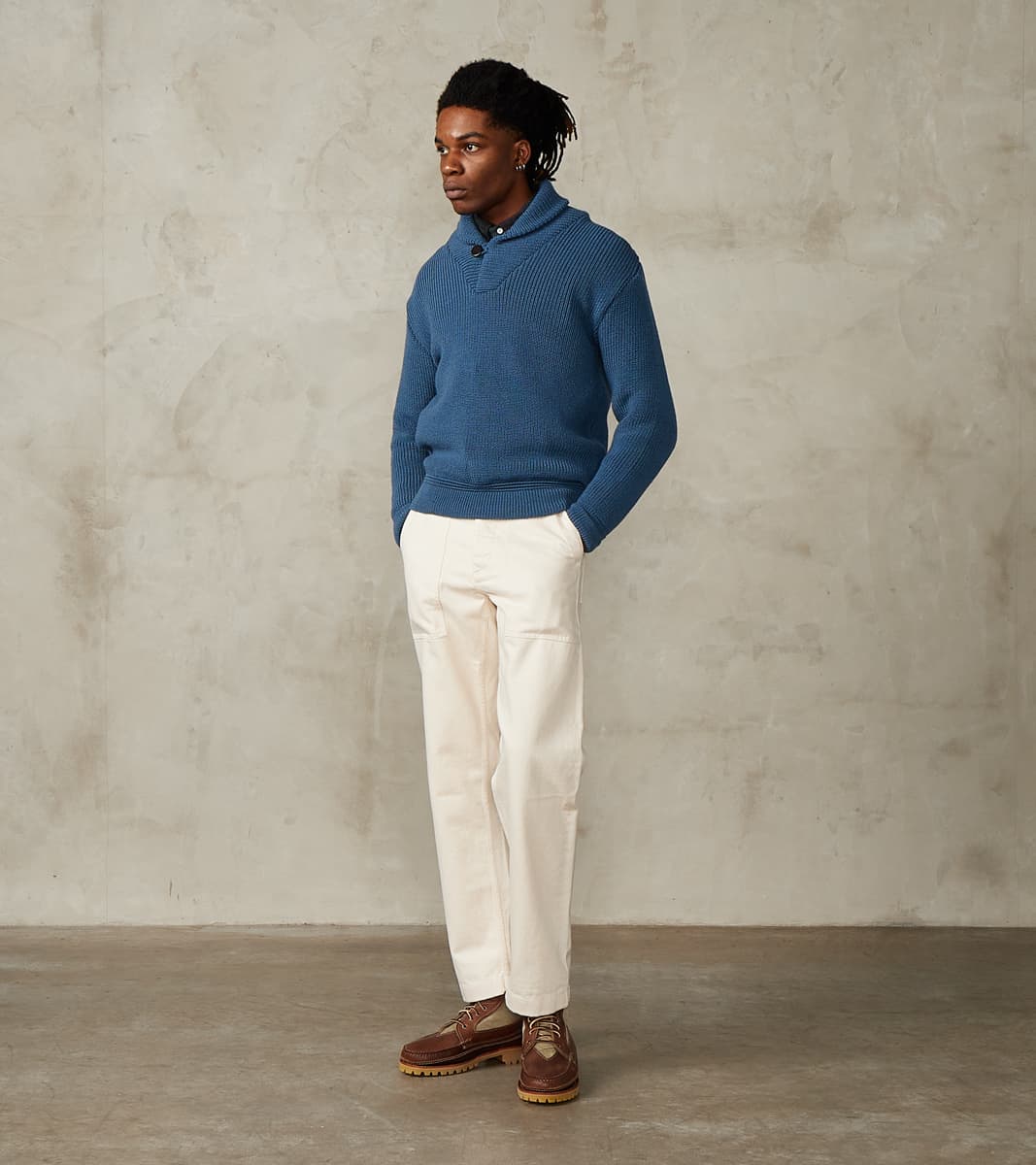 Eiger Pullover Sweater - Trail Blue