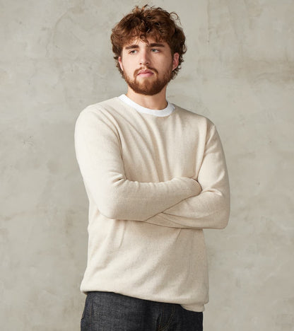 Heimat Textil Harbour Cotton Linen Sweater - Seashell