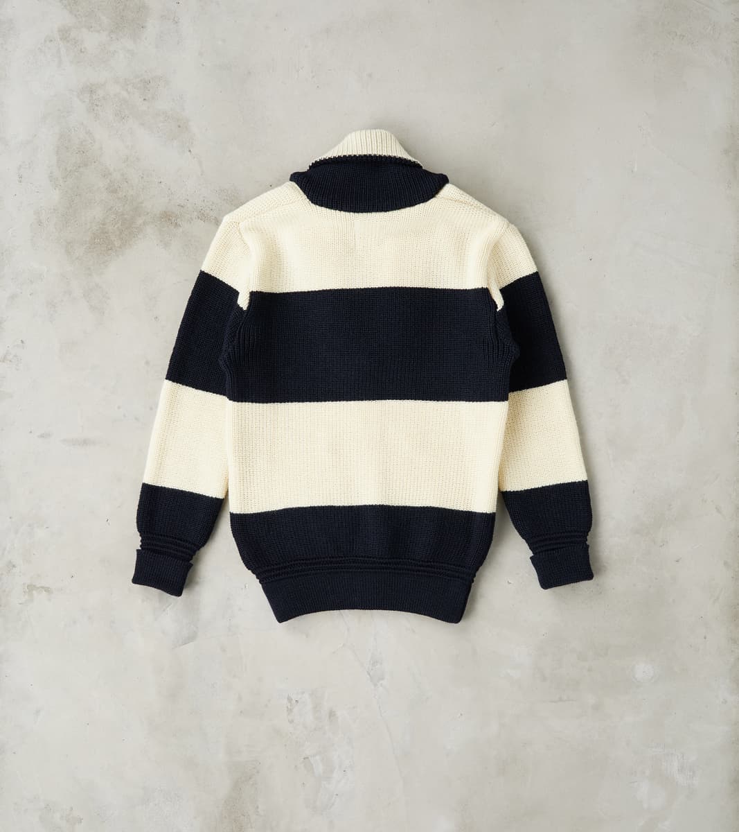 Heimat Textil Signals Eiger Cardigan - Ink & Seashell – Division