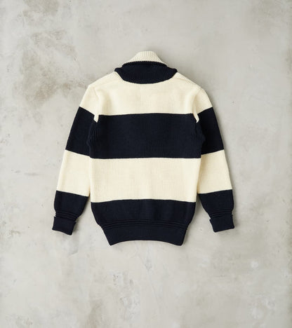 Signals Eiger Cardigan - Ink & Seashell