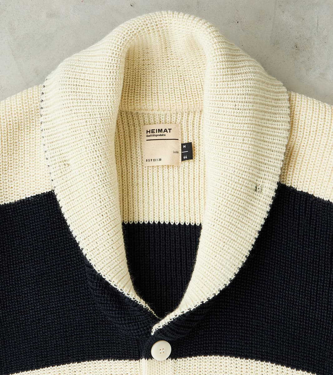 Signals Eiger Cardigan - Ink & Seashell