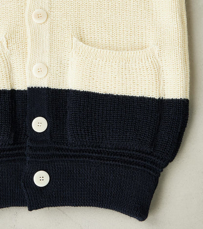 Signals Eiger Cardigan - Ink & Seashell