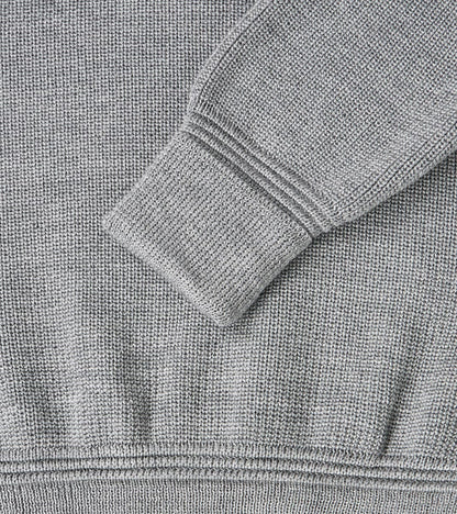 Rundhals Merino Crewneck Sweater - Battleship Grey