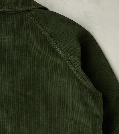 Journey Coat - Military Green Corduroy
