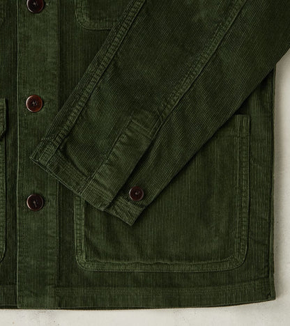 Journey Coat - Military Green Corduroy