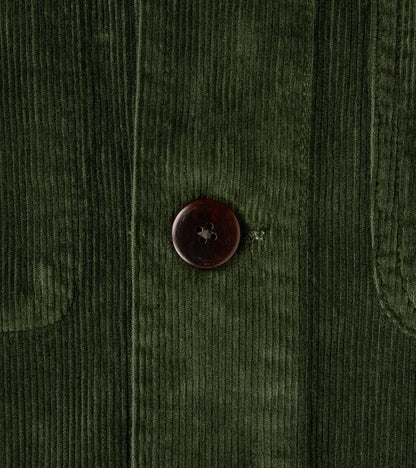 Journey Coat - Military Green Corduroy