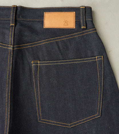 HFD-01 - Relaxed Straight - 13.75oz Indigo Japanese Selvedge