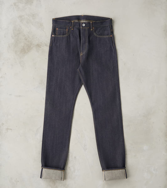 Hidden Forts - HFD-02 - Relaxed Tapered - 13.75oz Indigo Japanese Selv…