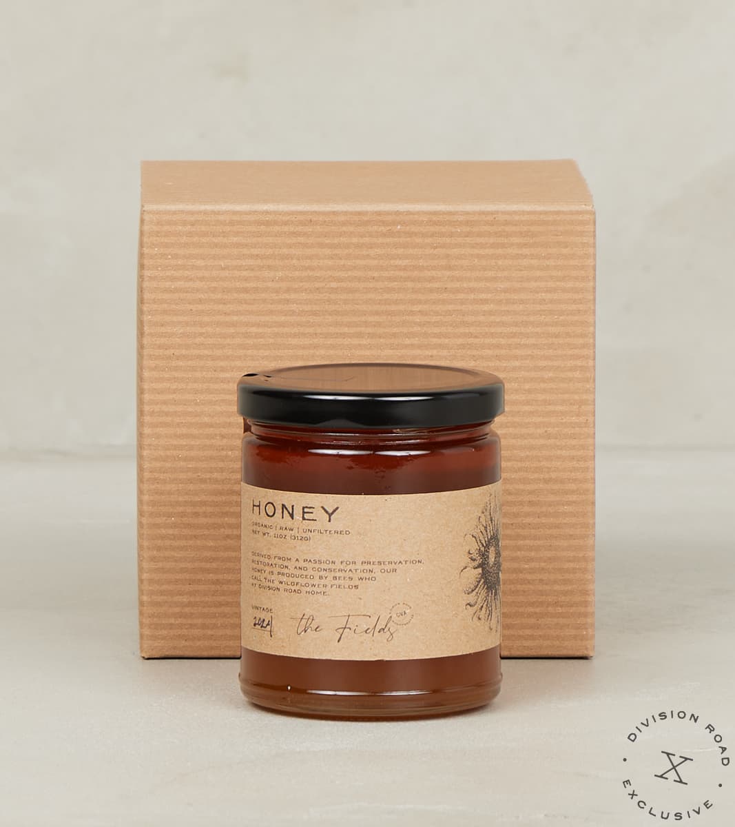 The Fields Honey - 11oz Organic Raw Unfiltered - 2024 – Division