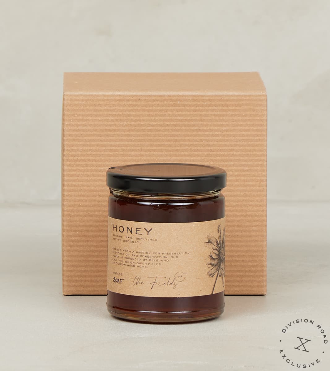 The Fields Honey - 11oz Organic Raw Unfiltered - 2025