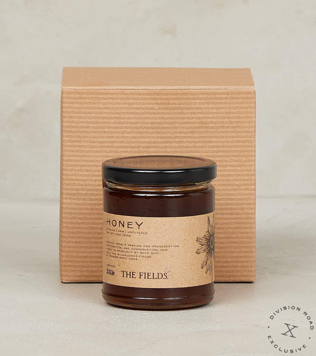The Fields Honey - 11oz Organic Raw Unfiltered - 2026