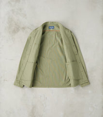 385-ODG - Military CPO Shirt - 9oz Olive Drab Green Herringbone Twill