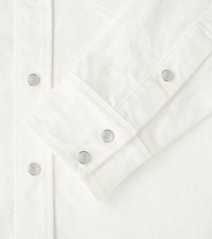 384-WHT - Western - 13.5oz White Denim