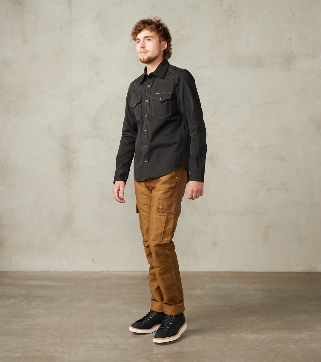 Iron Heart x Division Road 502DR-KHA Serviceman Classic Tapered
