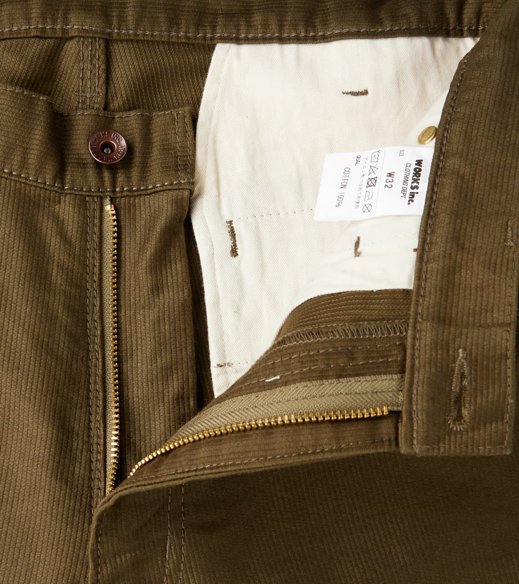 502DR-ODG Serviceman - Classic Tapered Cargo - 12oz Olive Drab Green Military Whipcord