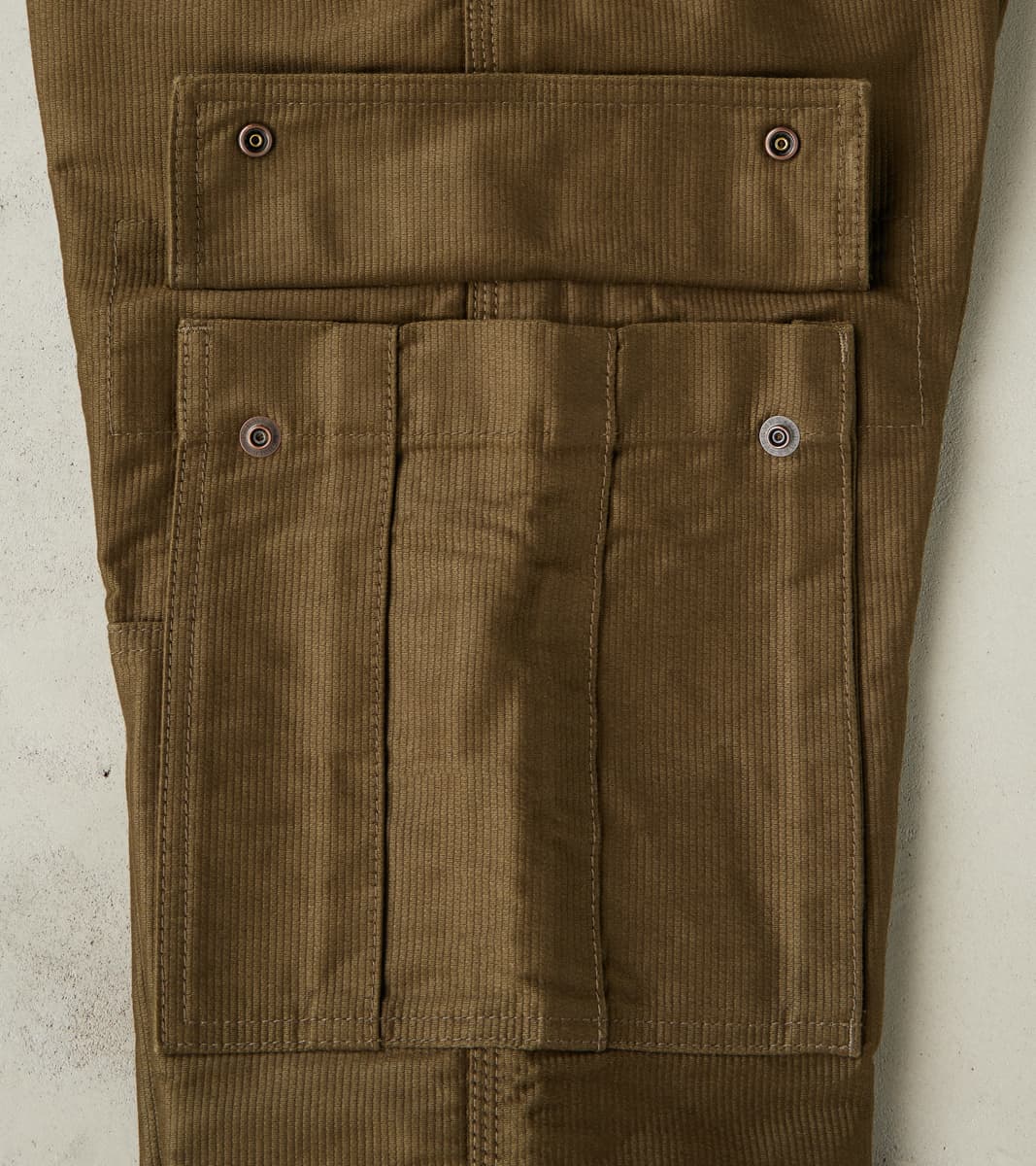 502DR-ODG Serviceman - Classic Tapered Cargo - 12oz Olive Drab Green Military Whipcord