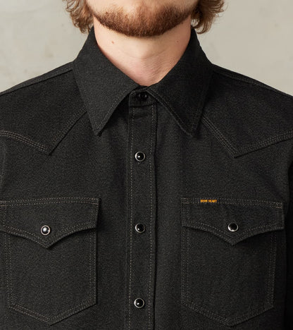 367-BLK - Western - 10oz Mock Twist Twill Black