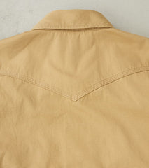 394-KHA - Western - 7oz Khaki Japanese Fatigue Cloth