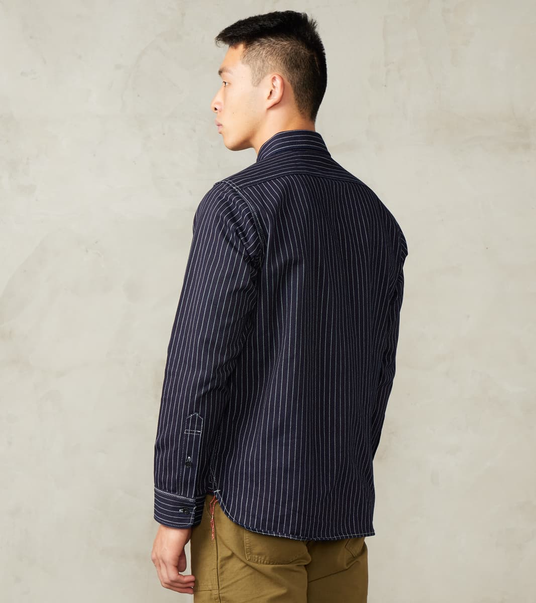 266-IND - Work Shirt - 12oz Indigo Wabash Twill