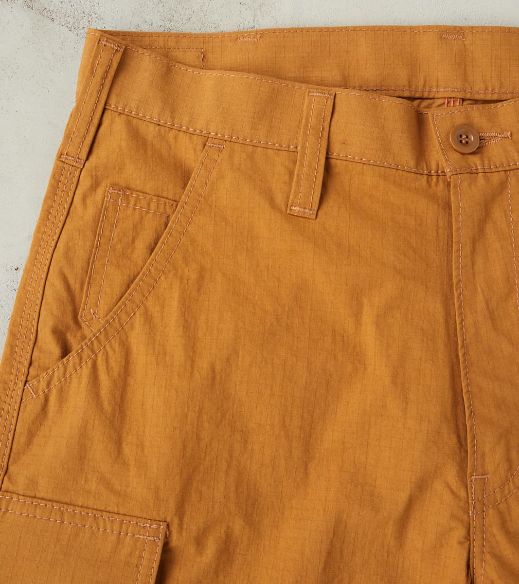 736-BRN - Cargo Short - 7oz Japanese Ripstop