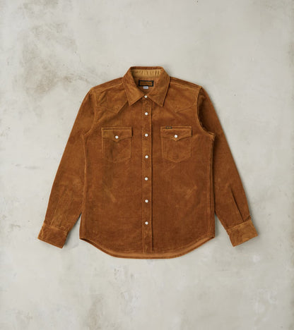 Iron Heart 398-CAM - Western - 11oz Camel Corduroy