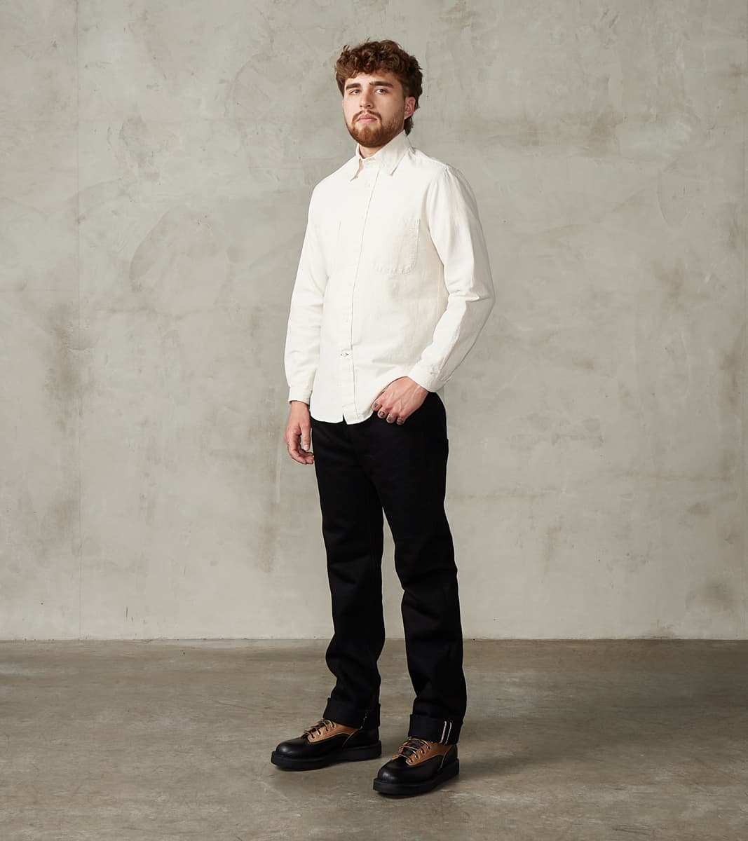 Iron Heart 888S-SBG - High Rise Relaxed Tapered - 21oz Superblack