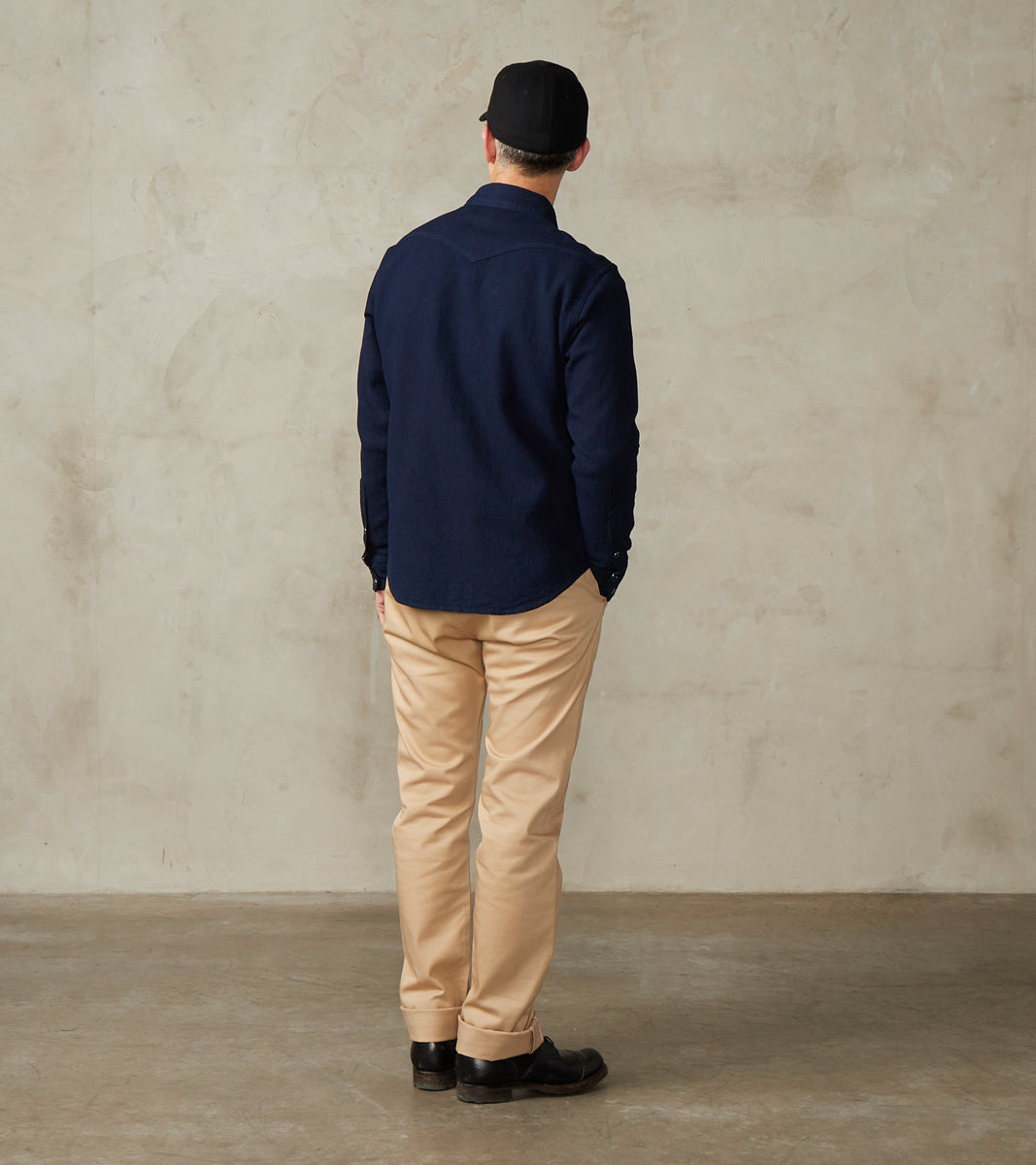 721-KHA - Slim Tapered - Mercerized Selvedge Khaki Chino