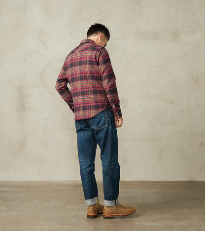 403-GRY - Western- 11oz Ultra Heavy Flannel Grey Check