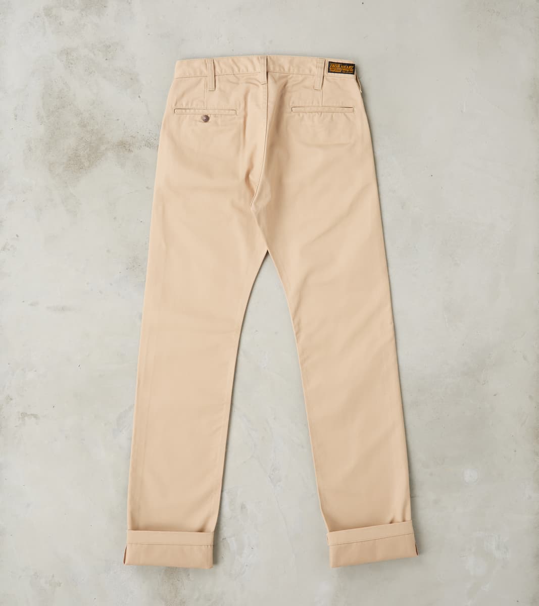 721-KHA - Slim Tapered - Mercerized Selvedge Khaki Chino