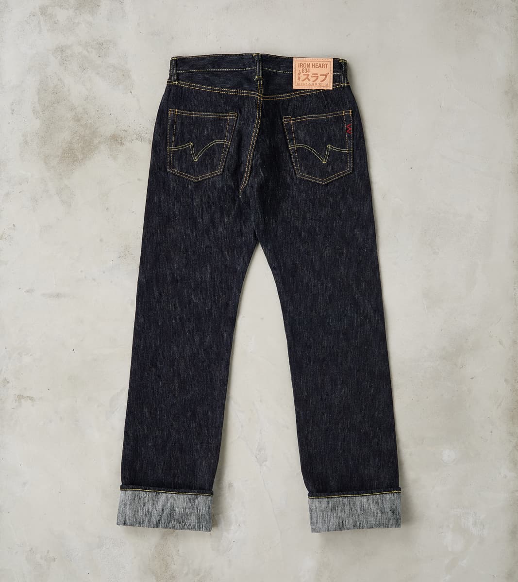 634S-SLB - Straight - 16oz Slubby Selvedge Indigo