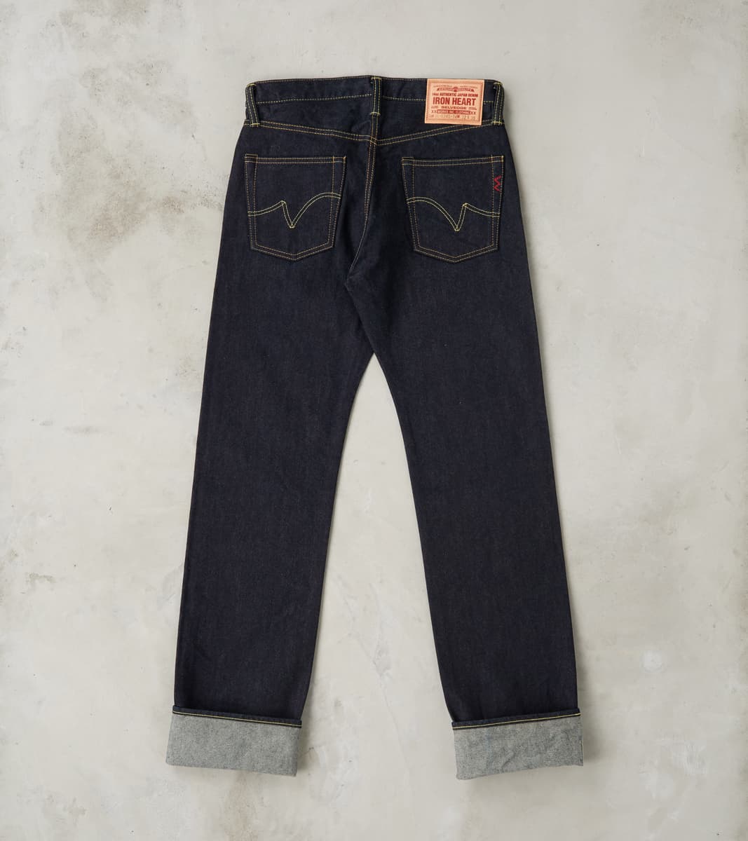 Iron Heart 634S-142 - Straight - 14oz Selvedge Indigo – Division