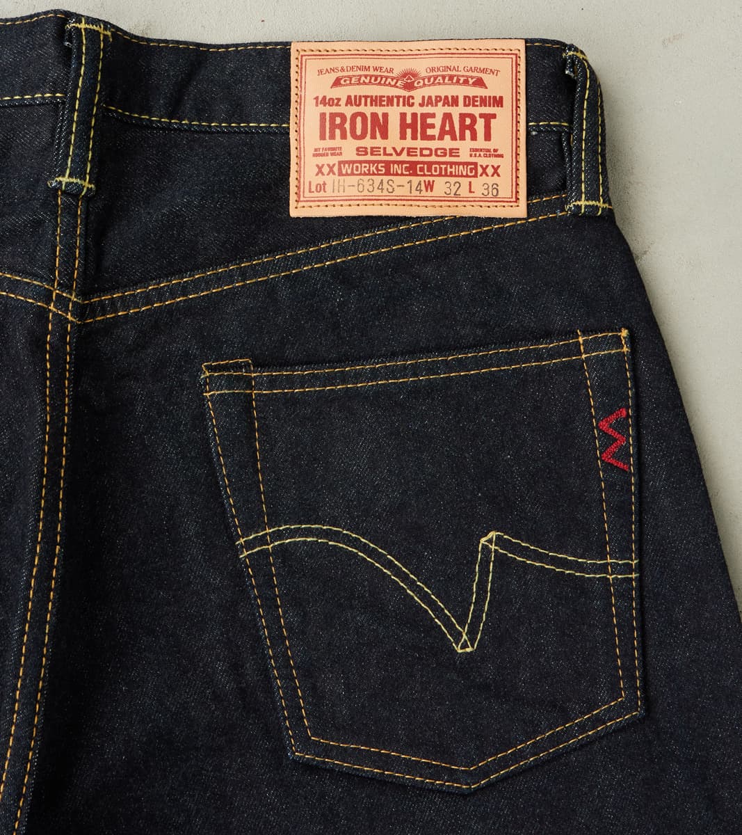 634S-142 - Straight - 14oz Selvedge Indigo