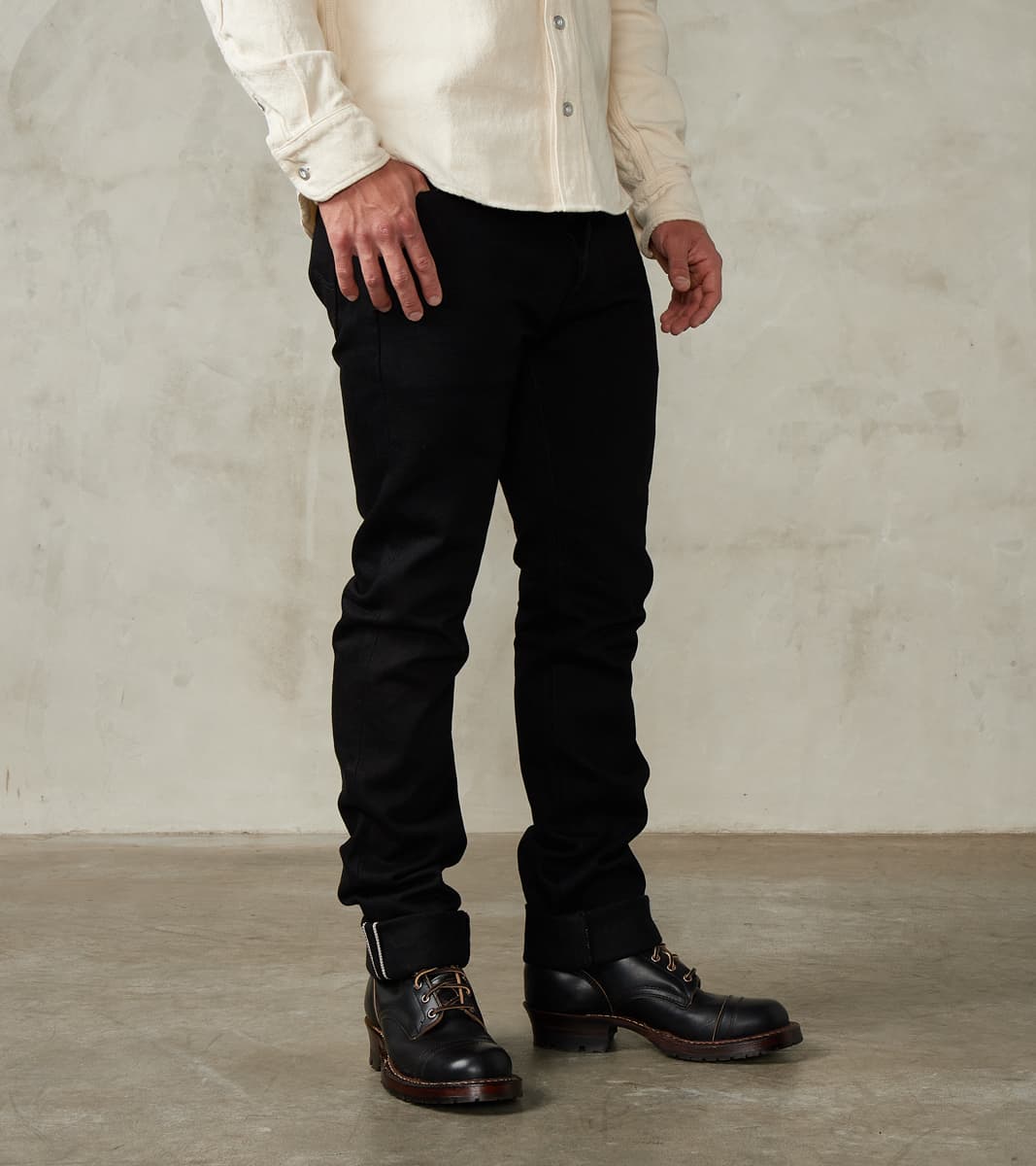 Iron Heart 555S-SBG - Super Slim - 21oz Superblack Fade To Grey