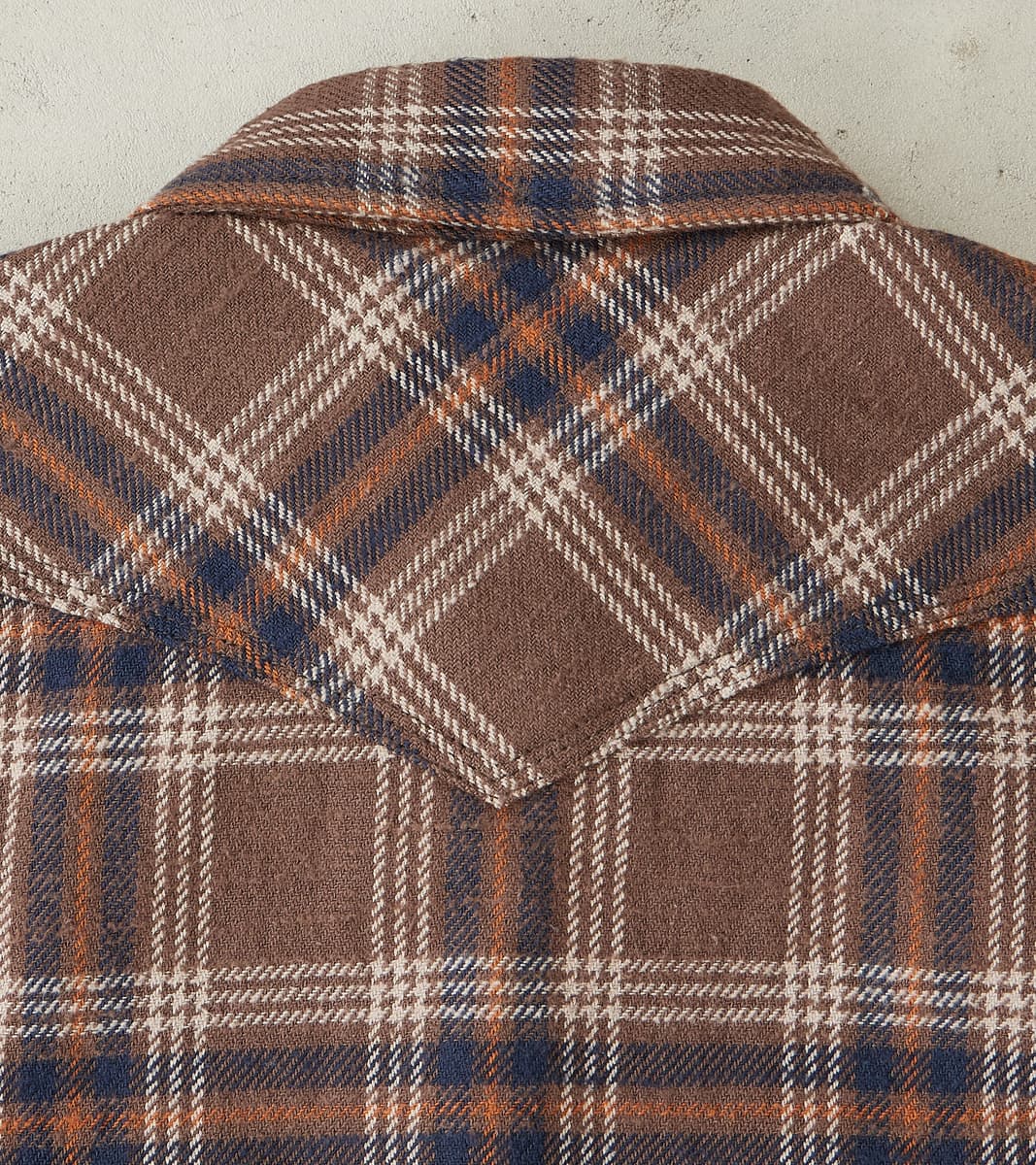 431-BRN - Western - 12oz Slubby Heavy Flannel Brown Check