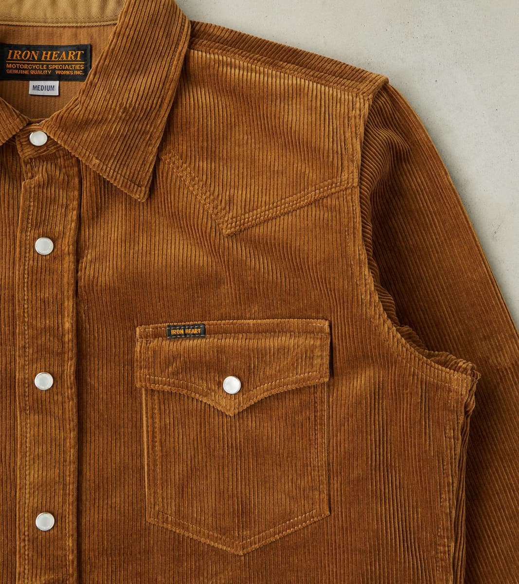 398-CAM - Western - 11oz Camel Corduroy