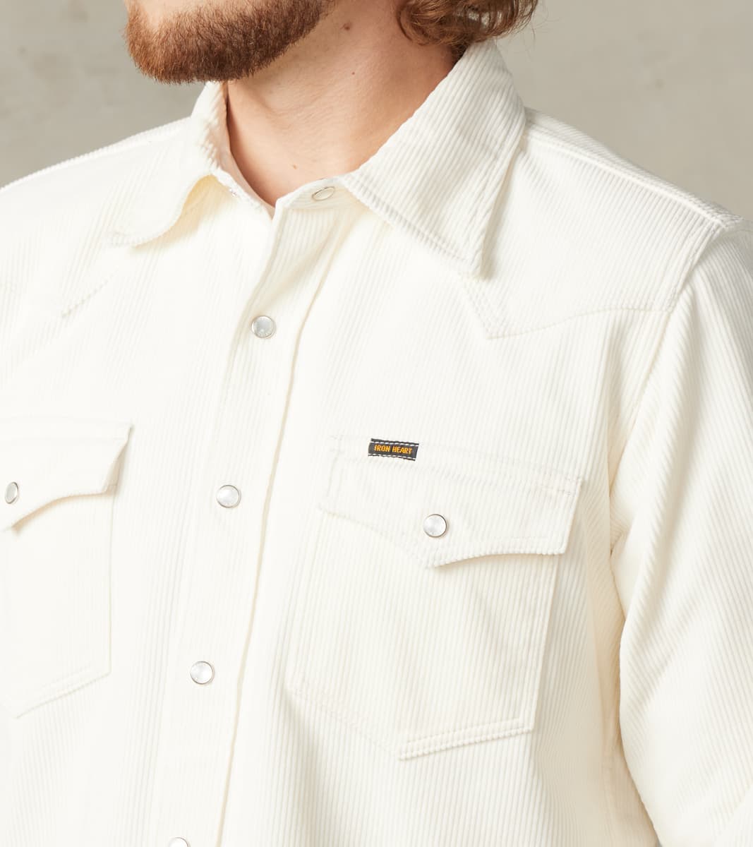 398-WHT - Western - 11oz Off White Corduroy