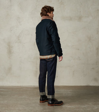 35-NAV - N1 Deck Jacket - 12oz Navy Whipcord