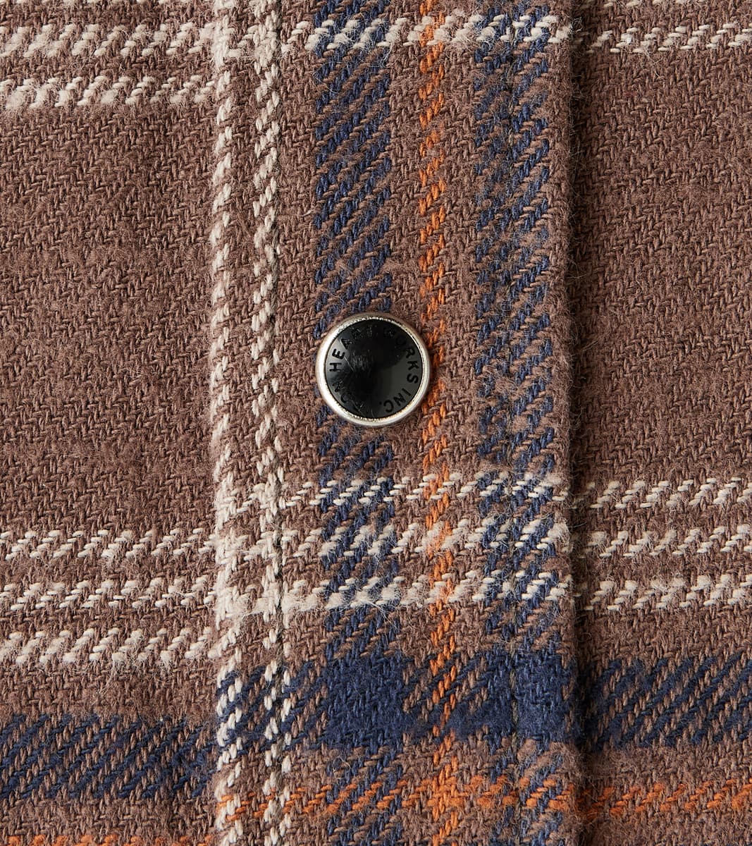 431-BRN - Western - 12oz Slubby Heavy Flannel Brown Check