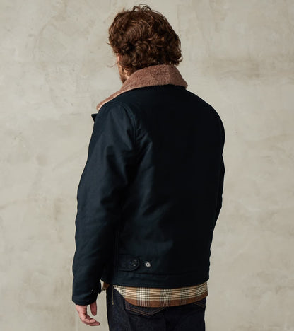 35-NAV - N1 Deck Jacket - 12oz Navy Whipcord