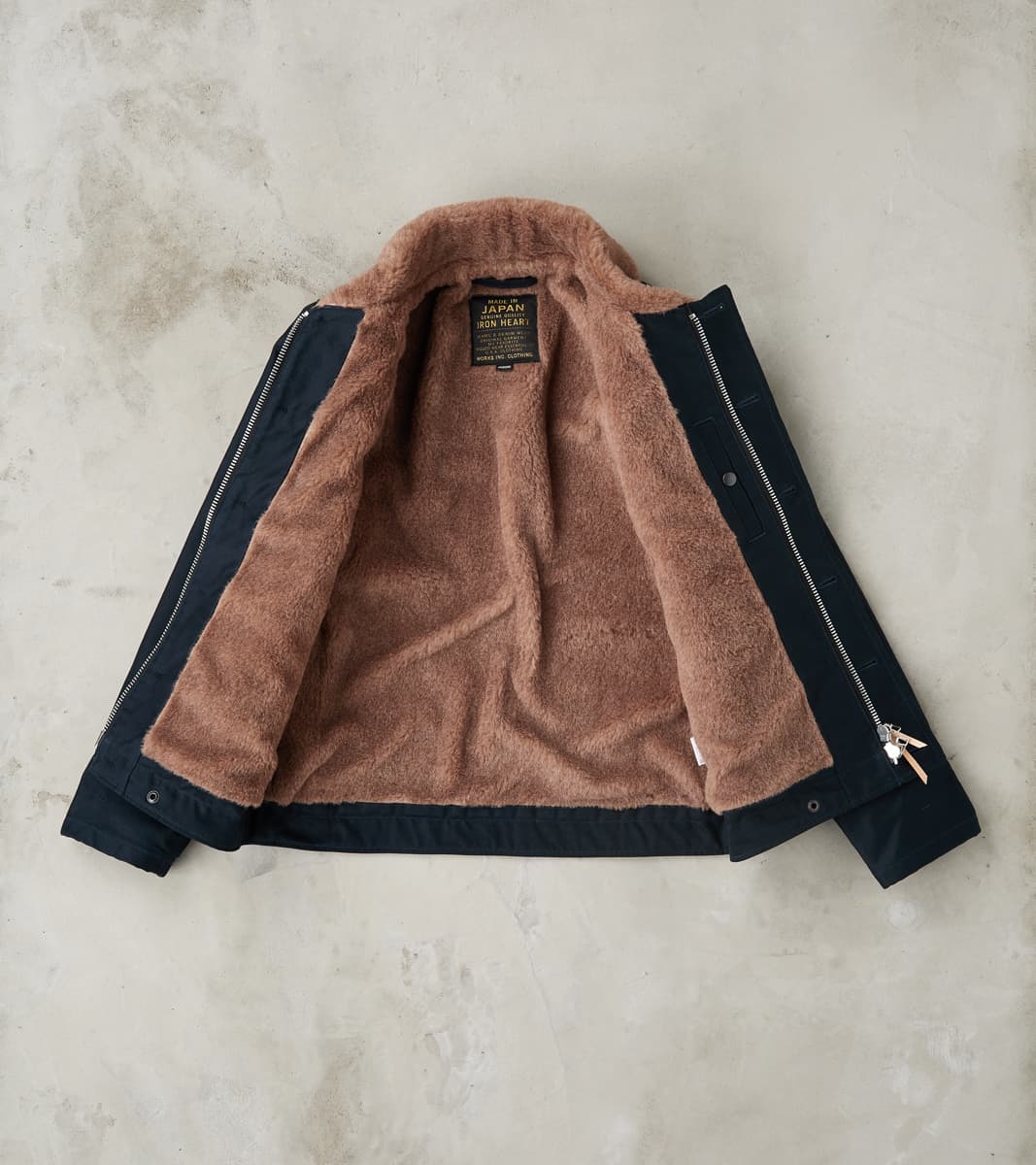 35-NAV - N1 Deck Jacket - 12oz Navy Whipcord