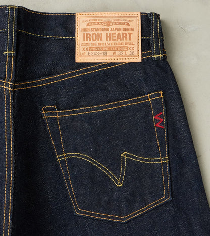 634S-18 - Straight - 18oz Vintage Selvedge Indigo