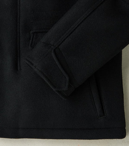 49-BLK - M65 Field Jacket - 21oz Black Melton Wool