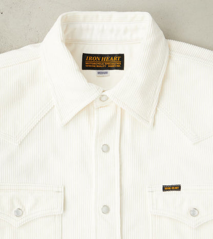 398-WHT - Western - 11oz Off White Corduroy