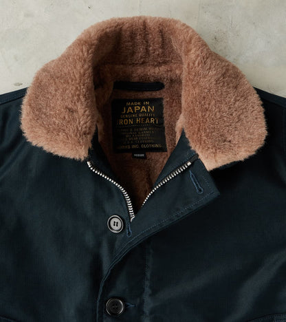 35-NAV - N1 Deck Jacket - 12oz Navy Whipcord