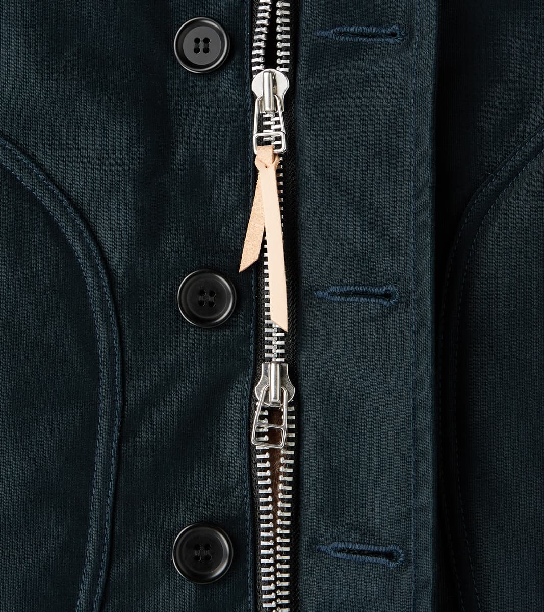 35-NAV - N1 Deck Jacket - 12oz Navy Whipcord