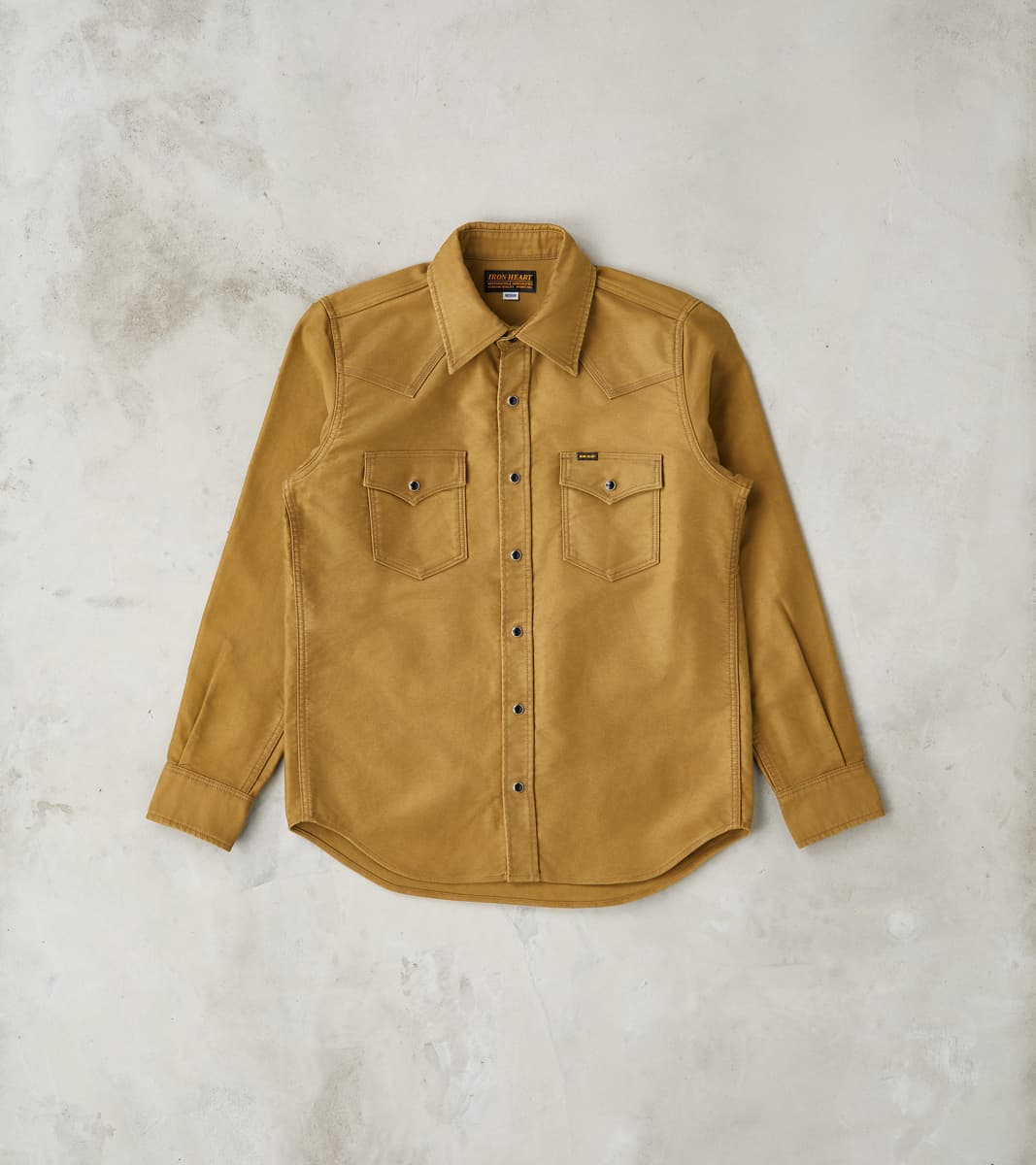 Iron Heart 426-KHA - Western - 12oz Khaki Military Moleskin