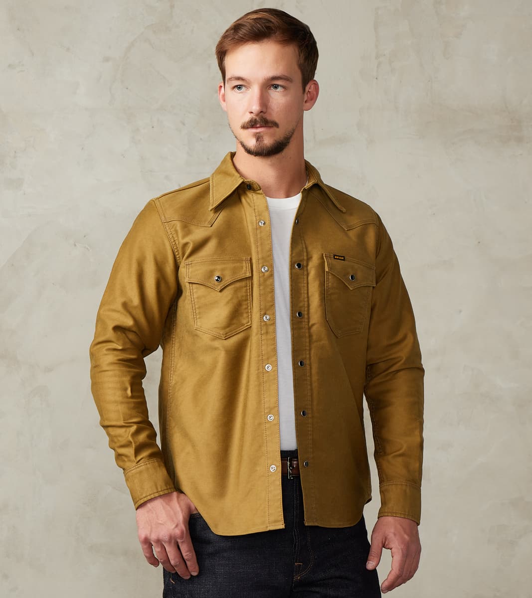 Iron Heart 426-KHA - Western - 12oz Khaki Military Moleskin